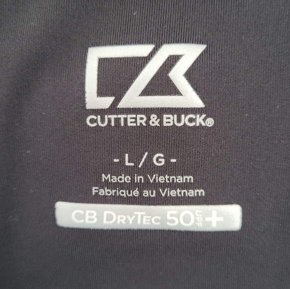 Cutter & Buck Minnesota Vikings NFL Football Half Zip Fitted Pullover Top Black - Picture 8 of 10